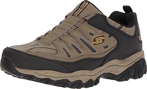 Skechers Herren Afterburn M. Fit Wonted Slipper, Kieselstein (Pebble), 48.5 EU X-Weit von Skechers