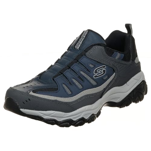 Skechers Herren Afterburn M. Fit Wonted Slipper, Marineblau/Grau, 50 EU Skechers Herren Afterburn M. Fit Wonted Slipper, Marineblau/Grau, 50 EU von Skechers