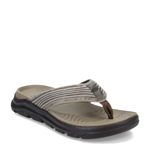 Skechers Men's Alcano Flip-Flop, Ltbr, 48.5 EU Skechers Men's Alcano Flip-Flop, Ltbr, 48.5 EU von Skechers