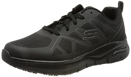 Skechers Herren Arch Fit Sr Axtell Sneaker, Black Synthetic Textile, 39.5 EU von Skechers