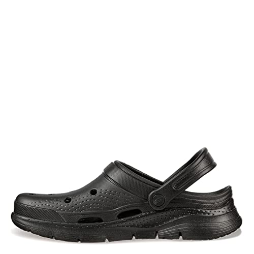 Skechers Erkek Arch Fit Foamies - Valiant Terlik, Siyah, 41 EU von Skechers