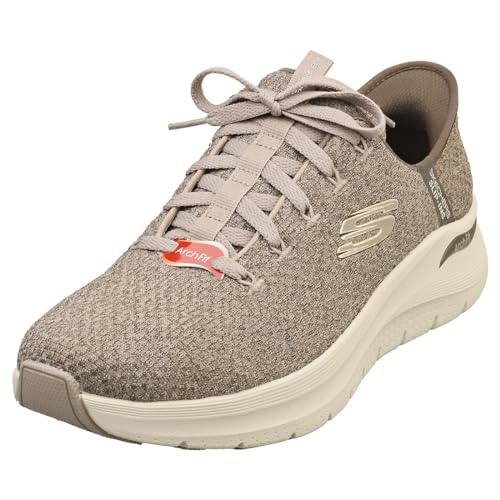 Skechers Herren Arch Fit 2.0 Look Ahead Sneaker, Taupe, 44 EU von Skechers