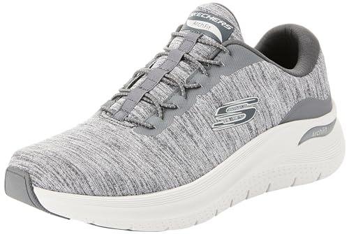 Skechers Herren Arch Fit 2.0 Oberhand Slip-On, Holzkohle-Mesh-Kunststoff, 39.5 EU von Skechers