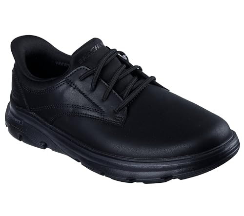 Skechers Herren Arch Fit Garza-Langston Loafer, Schwarz (Schwarz/Schwarz), 42 EU von Skechers