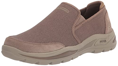 Skechers Herren Arch Fit Motley Ratel Sneaker, braun, 40 EU von Skechers