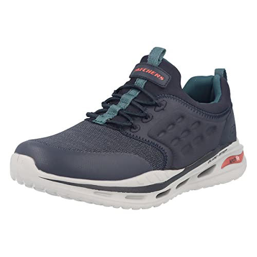 Skechers Herren Arch Fit Orvan Grünspan Sneaker, Navy, 39.5 EU von Skechers