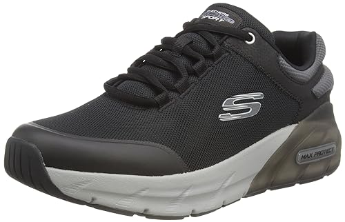 Skechers Herren MAX Protect Sport Balmer Trekking Low Cut, Schwarz, 46 EU von Skechers