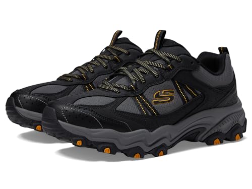 Skechers Herren Stamina at Upper Stitch Trekking Low Cut, Schwarz/Dunkelgrau, 45 EU Skechers Herren Stamina at Upper Stitch Trekking Low Cut, Schwarz/Dunkelgrau, 45 EU von Skechers