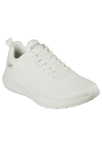 Skechers Herren Bobs Squad Chaos Prism Bold Sneaker, Off-White Engineered Knit, 39 EU von Skechers