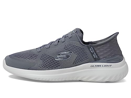 Skechers Herren Bounder 2.0 Emerged Slip Sneaker, Dunkelgrau, 39 EU von Skechers