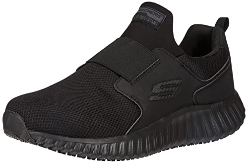 Skechers Herren Cikaden Sneaker, Black Textile/Synthetic, 45 EU von Skechers