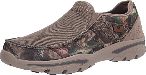 Skechers Herren Creston Moseco Slip on Canvas Mokassin, Camouflage, 42.5 EU von Skechers