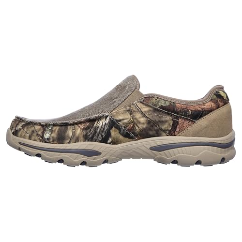 Skechers Herren Creston Moseco Schlupfleinwand Mokassin, Camouflage, 45 EU von Skechers