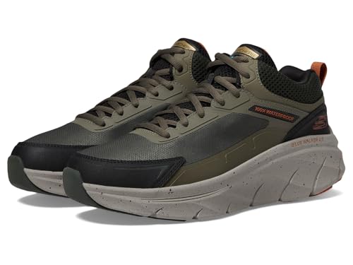 Skechers Herren D'lux Walker 2.0 Sneaker, olivgrün, 42 EU von Skechers
