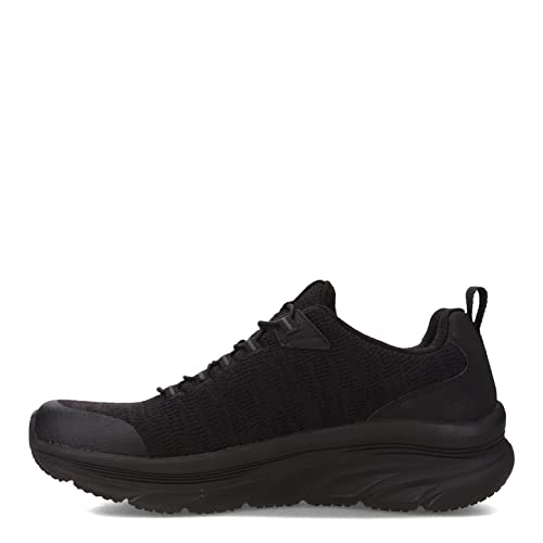 Skechers Herren-Sneaker, Schwarz/Schwarz, 44 EU von Skechers