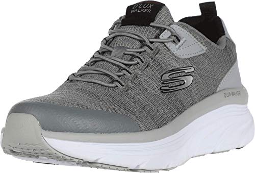 Skechers Herren D'lux Walker Pensive Walkingschuhe, grau /schwarz, 41 EU von Skechers