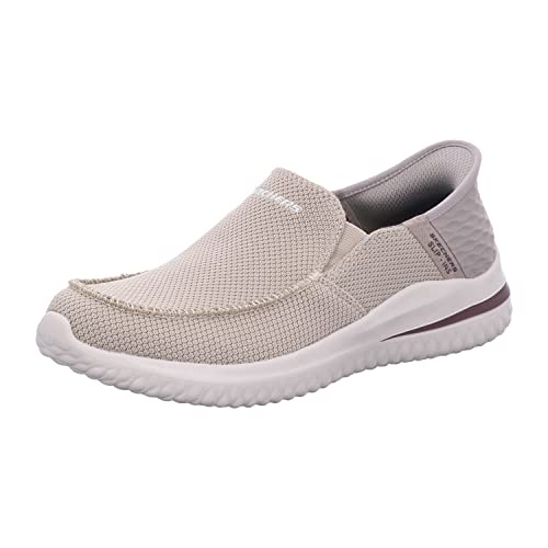 Skechers Herren DELSON 3.0 CABRINO Schlüpfen, Taupe Knit, 42.5 EU von Skechers