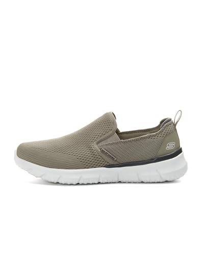 Skechers Herren Del Retto Sneaker, Taupe, 41 EU von Skechers