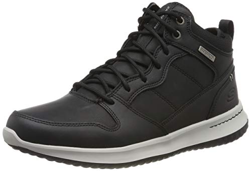 Skechers Herren Delson Selecto Klassische Stiefel, Black Leather, 41 EU von Skechers