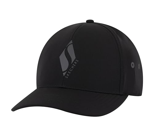 Skechers Herren Diamond S Stretch Fit Hut, Bold Black, Einheitsgröße von Skechers