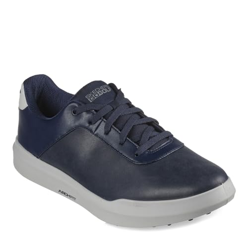 Skechers Herren Drive 5 Lx Arch Golfschuh, Entspannte Passform, Ohne Spikes, Wasserdicht Sneaker, Marineblau/Grau, 42.5 EU Skechers Herren Drive 5 Lx Arch Golfschuh, Entspannte Passform, Ohne Spikes, Wasserdicht Sneaker, Marineblau/Grau, 42.5 EU von Skechers