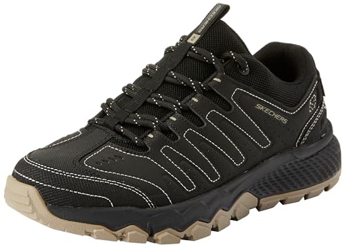 Skechers Herren Dynamit bei Trekking Low Cut, Black Synthetic Mesh Trim, 40 EU Skechers Herren Dynamit bei Trekking Low Cut, Black Synthetic Mesh Trim, 40 EU von Skechers