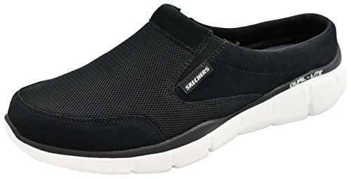 Skechers Herren Equalizer Coast To Coast Hausschuh, Schwarz, 47.5 EU von Skechers