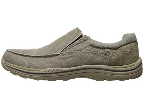 Skechers Herren Erwartet-Avillo Mokassin, Khaki, 45 EU Weit von Skechers