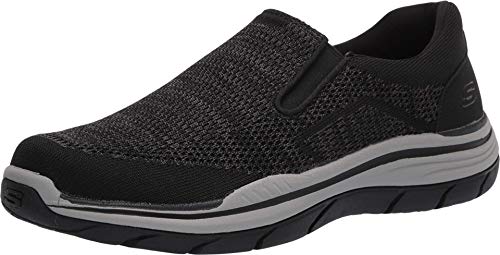Skechers Herren Expected 2.0-Arago Slip On Canvas Slipper, Schwarz, 42 EU von Skechers