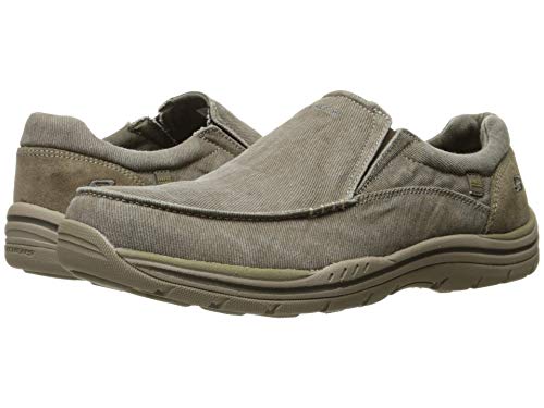 Skechers Herren Expected-Avillo Mokassin, Khaki, 42.5 EU von Skechers