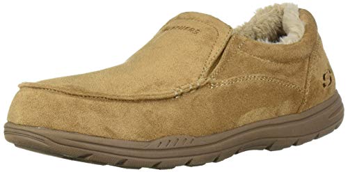 Skechers Herren Expected X Slipper Hausschuh, hautfarben, 41 EU von Skechers