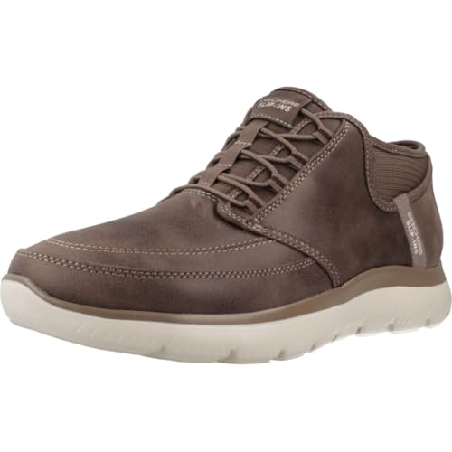 Skechers Herren Freihändige Slip-Ins Summits Sneaker, Schokoladenbrauner Wildlederbesatz, 45.5 EU Skechers Herren Freihändige Slip-Ins Summits Sneaker, Schokoladenbrauner Wildlederbesatz, 45.5 EU von Skechers