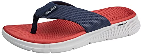 Skechers Herren GO CONSISTENT Sandal SYNTHWAVE Flip-Flop, NVRD, 43.5 EU von Skechers