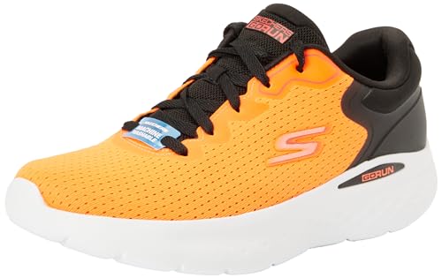 Skechers Herren GO Run LITE Anchorage, Orange and Black Textile/Synthetic, 47 EU von Skechers