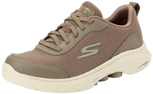 Skechers Herren GO Walk 7, Taupe Textile Synthetic, 45.5 EU von Skechers