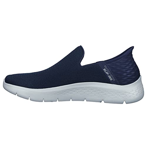 Skechers Herren GO Walk Flex Hausschuh, Navy Textile, 39.5 EU von Skechers