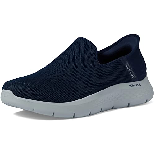 Skechers Herren GO Walk Flex Sneakers, Navy Textile, 43.5 EU von Skechers