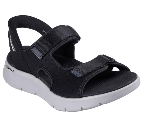 Skechers Herren GO Walk Flex Sandal Easy Entry Sportsandale, Black, 43 EU Skechers Herren GO Walk Flex Sandal Easy Entry Sportsandale, Black, 43 EU von Skechers