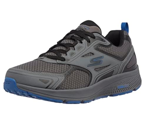 Skechers Herren GOrun Consistent-Athletic Workout Running Walking Shoe with Air Cooled Foam Sneaker, Anthrazitblau, 42.5 EU X-Weit von Skechers