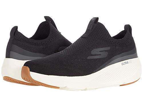 Skechers Herren GOrun Elevate Lauf-und Wanderschuh, zum Reinschlüpfen, für sportliche Aktivitäten Sneaker, Schwarz/Weiß, 47.5 EU von Skechers