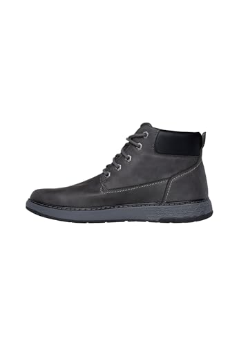 Skechers Herren Garlan Deno Stiefelette, Charcoal Synthetic, 42 EU Skechers Herren Garlan Deno Stiefelette, Charcoal Synthetic, 42 EU von Skechers