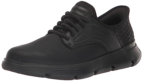 Skechers Herren Garza-Gervin Slip-In Mokassin, Schwarz, 44 EU Weit von Skechers