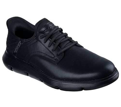 Skechers Herren Garza-Gervin with Slip-in Technology Mokassin, Schwarz, 40 EU Weit von Skechers