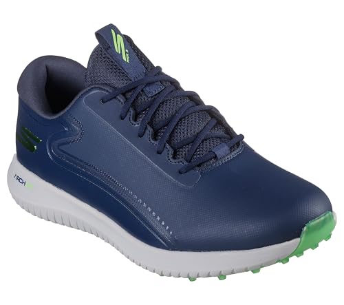 Skechers Herren Go Golf Max 3 Arch Fit Golfschuhe - Marineblau/Limette - UK 11 Skechers Herren Go Golf Max 3 Arch Fit Golfschuhe - Marineblau/Limette - UK 11 von Skechers