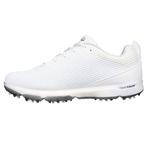 Skechers Herren Go Golf Pro 5 wasserdichte Golfschuhe - Weiß/Grau - UK 10 von Skechers