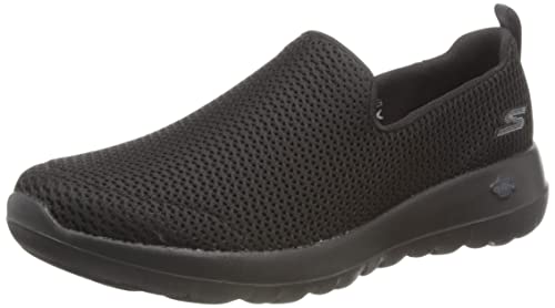 Skechers Herren Go Max-Athletic Air Mesh Slip on Walking Shoe, Schwarz/Schwarz, 10.5 Wide von Skechers