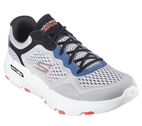 Skechers Herren Go Run 7.0 Sneaker, Grau und mehrfarbiges Textilsynthetik, 47.5 EU von Skechers