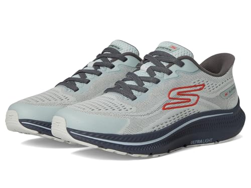 Skechers Herren Go Run Consistent 2.0 Lockhart Sneaker, Grau/Anthrazit, 47.5 EU von Skechers
