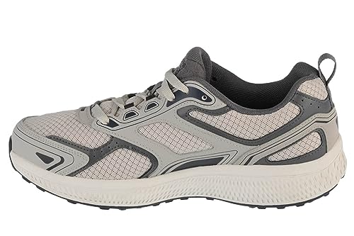 Skechers Herren Go Run Consistent Sneaker, Grau/Marineblau, 42 EU von Skechers