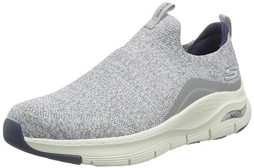 Skechers Herren Arch FIT Ascension Sneaker, Grau, 45 EU von Skechers